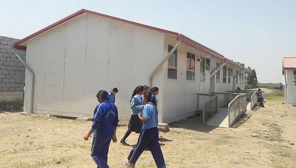 La Libertad: Pronied instaló 39 aulas prefabricadas en escuelas rurales 