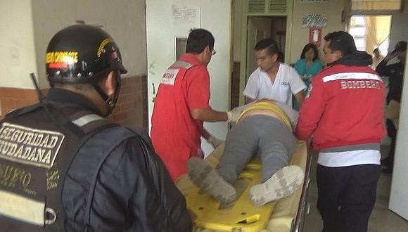 Nuevo Chimbote: Una mujer embarazada resultó herida en choque entre automóvil y combi 