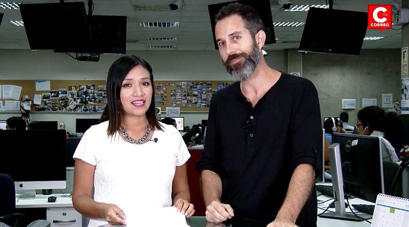 Actor Alfonso Dibós estuvo en Correo a las 6