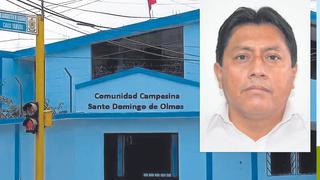 Lambayeque: Investigan por banda criminal a candidato a la alcaldía de Olmos