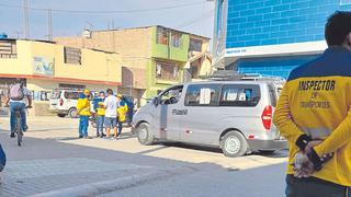 Chiclayo: Inspectores de tránsito bajo investigación