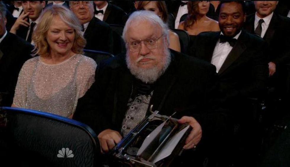 Emmy 2014: George R.R. Martin estuvo escribiendo "Vientos de Invierno" durante la ceremonia