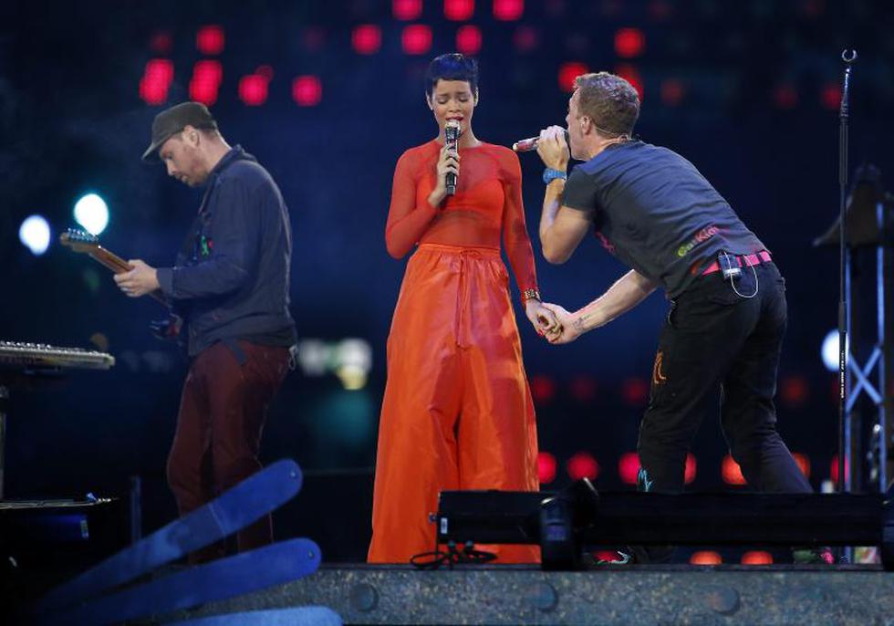 Rihanna, Jay-Z y Coldplay cierran los Juegos Paralímpicos Londres 2012