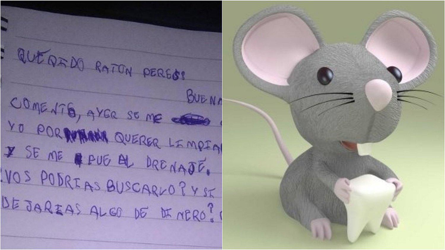 El tierno pedido de un niño argentino al ratoncito de los dientes (FOTO)