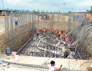 Planta de tratamiento de agua potable en riesgo