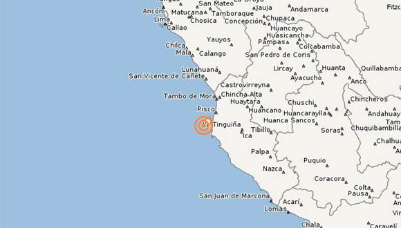Pisco soportó sismo de 4.4 grados
