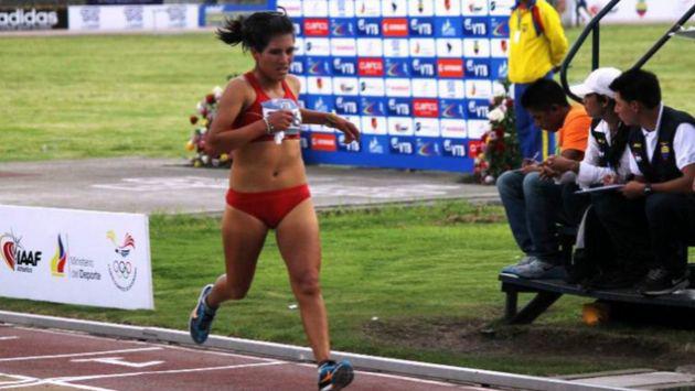 Atleta peruana gana medalla de oro en campeonato sudamericano