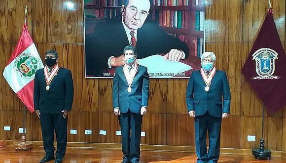 Tolometo Soto asumió rectorado de la Universidad Basadre