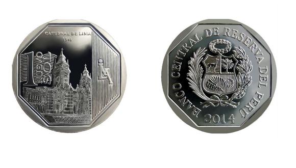La Catedral de Lima en la nueva moneda de la serie "Riqueza y Orgullo del Perú"