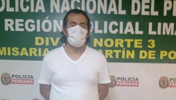 Fue la madre de la presunta víctima quien denunció a este enfermero ante las autoridades del hospital y la policía. (Foto: Policía Nacional)