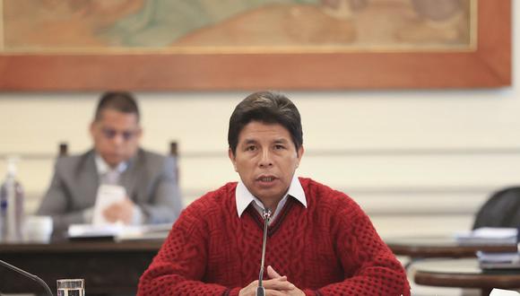 El presidente Pedro Castillo afrontará una tercera moción de vacancia en el Congreso. (Foto: archivo Presidencia)