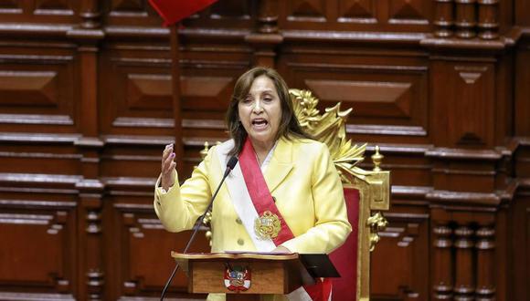 Dina Boluarte juró como presidenta de la República el último miércoles. Foto: Andina