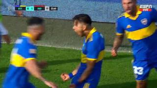 Lo empató Boca: Pol Fernández firmó el 1-1 frente a Independiente (VIDEO)