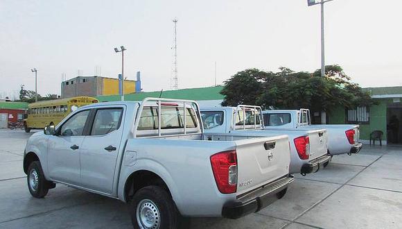 ​Ministerio de Transportes donará ocho camionetas a municipios de Jauja