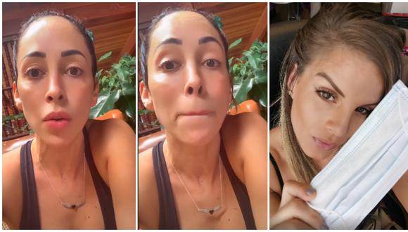 Olinda Castañeda critica a Alejandra Baigorria por hacer mascarillas de tela. (Foto: Instagram)