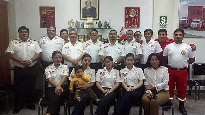 Compañía de Bomberos  N° 72 Jorge Martorell Flores celebra 34 años de trabajo