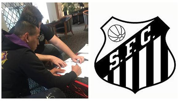 Christian Cueva firmó por Santos y será presentado en breve  (VIDEO)