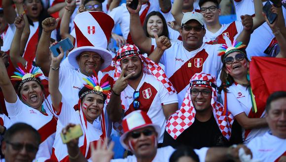 Ejecutivo declaró el lunes 13 de junio como feriado para que hinchas puedan ver el partido Perú vs. Australia por el repechaje al Mundial Qatar 2022. (Foto: Daniel Apuy/@photo.gec)