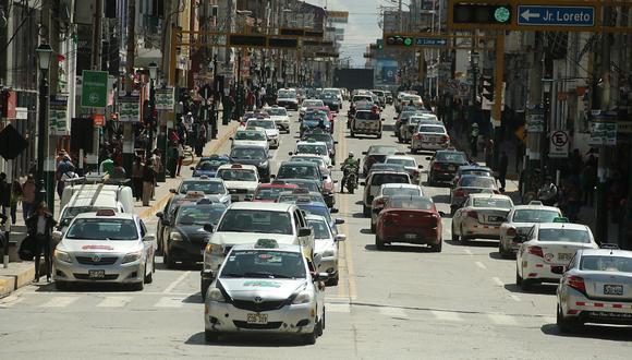 Trasporte en Huancayo inicia hoy paralización