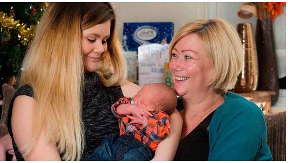 Reino Unido: Una mujer da a luz a su nieto con óvulos congelados de su hija