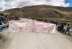 Cusco: bloqueo del Corredor Minero sigue y no hay fecha de reunión con Las Bambas (VIDEO)