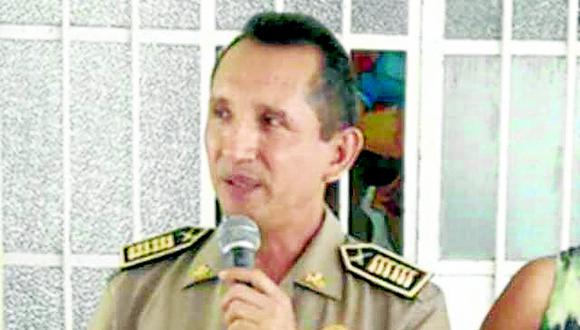 Coronel asume la dirección de la División Policial en Sullana