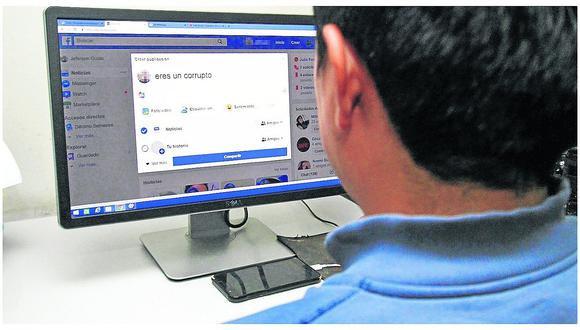 Querellas por difamación a través del Facebook, van en aumento en la región Junín
