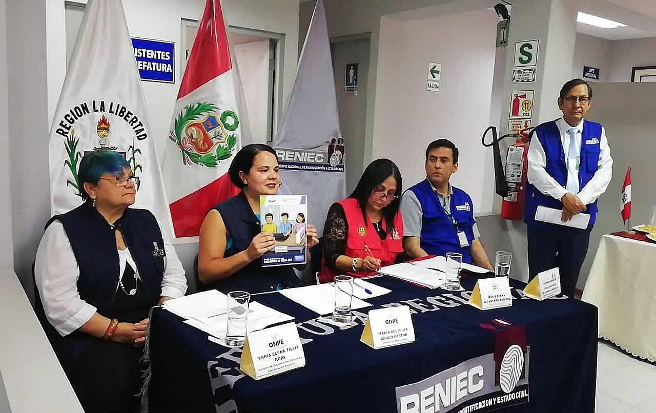 ONPE invoca a electores a participar en la consulta vecinal para la creación del distrito de Alto Trujillo 