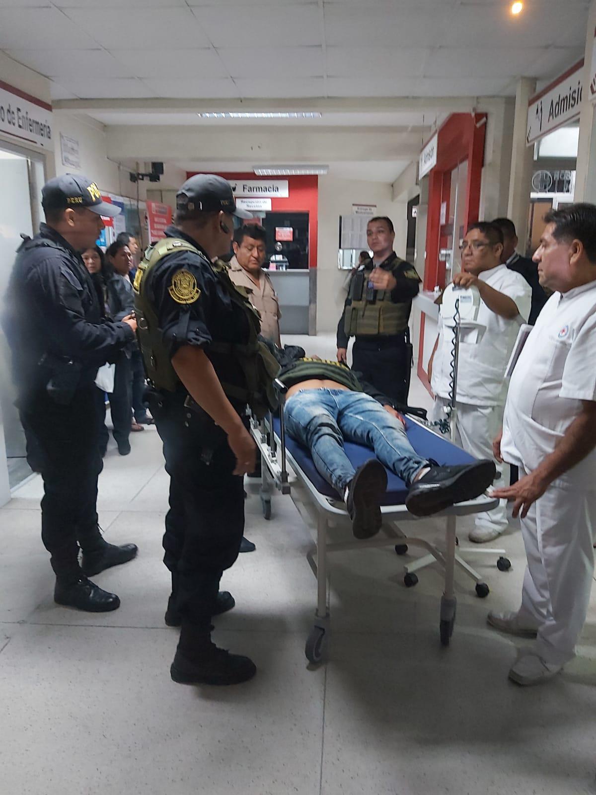 Surquillo: Ladrón fue trasladado al hospital Casimiro Ulloa