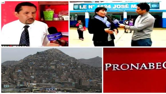 ​Pronabec donó laptops cascarón a escolares del cerro San Cosme