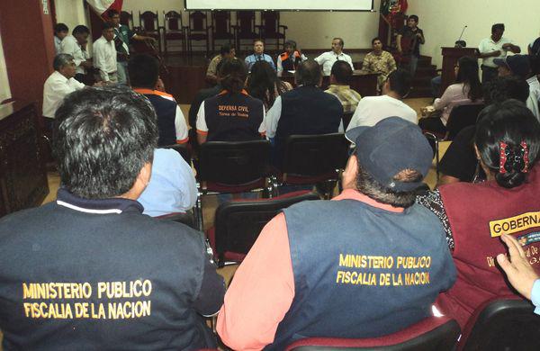 Fiscalía supervisa labor de autoridades frente a desastres
