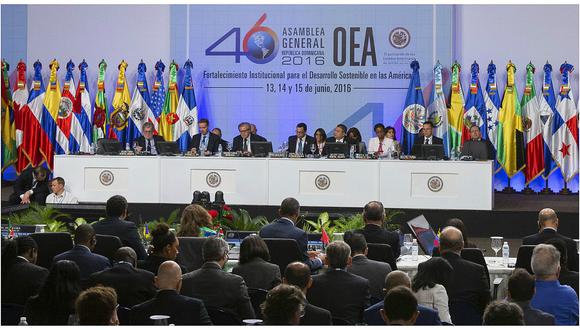Asamblea de la OEA sesiona tras respaldo al diálogo en Venezuela (VIDEO)