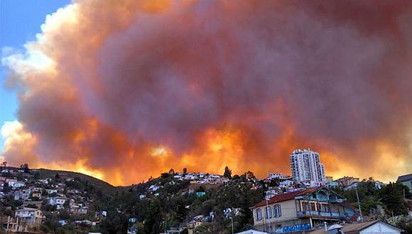 ​Bachelet decreta zona catástrofe en regiones chilenas afectadas por incendio