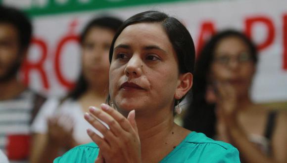 La candidata de Juntos por el Perú reiteró la necesidad de que haya transparencia en el proceso de vacunación ante el ‘vacunagate’ que se registró en Loreto (Foto: El Comercio)