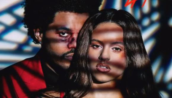The Weeknd lanzó el remix de “Blinding Lights” junto a Rosalía. (Foto: Captura de video)