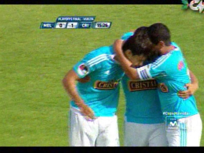 Melgar-Sporting Cristal: Beto Da Silva puso el primero para Cristal [Video]