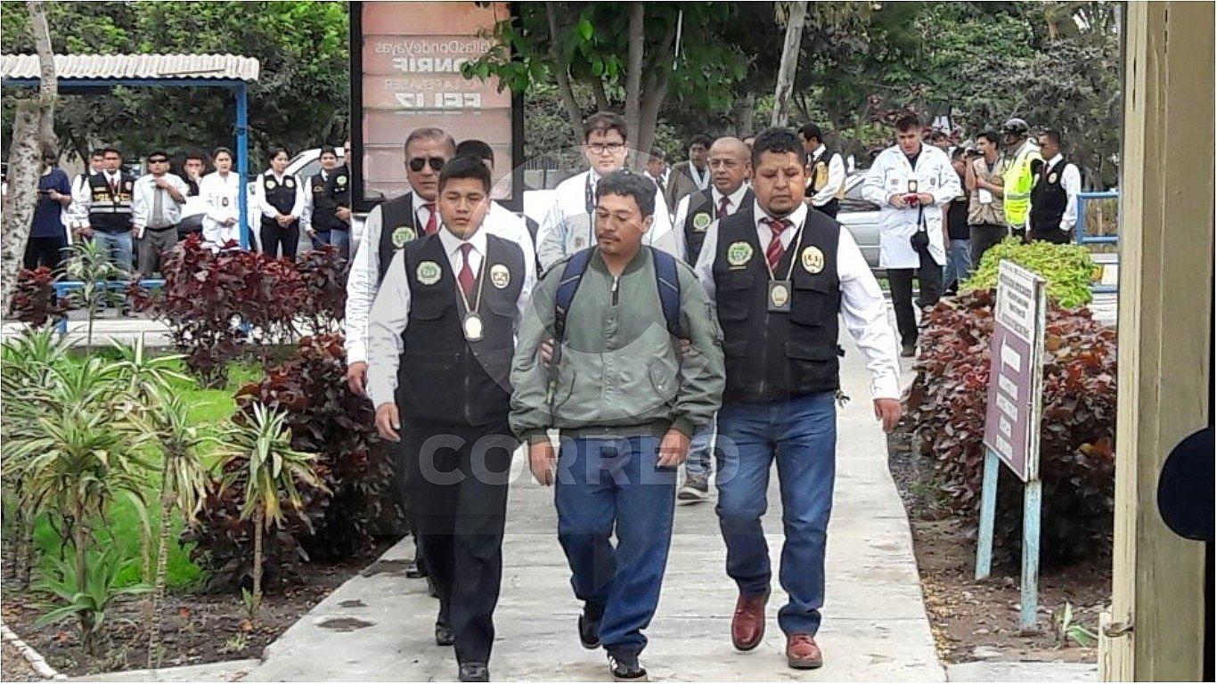 Presunto asesino de Eric Arenas reconstruye crimen en Universidad San Marcos (VIDEO) 