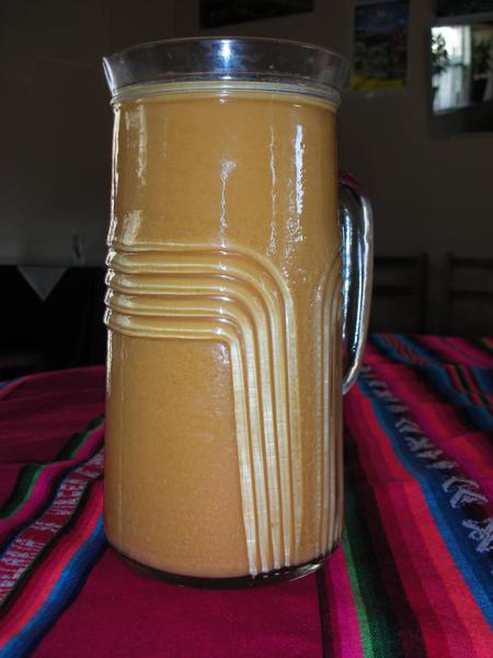 Aprende a preparar una rica chicha tarateña