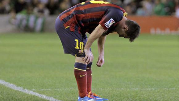 DT de Argentina preocupado por lesión de Lionel Messi