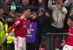 Doblete de goles de Cristiano Ronaldo: anotó de penal el 3-2 del United vs. Arsenal | VIDEO