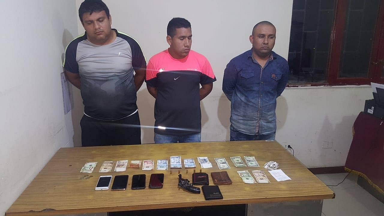 Envían al penal a tres presuntos integrantes de "Los Terribles del Sur" por robo 