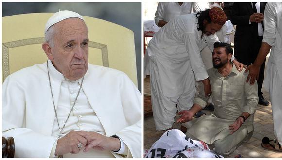 Papa Francisco sobre atentado en Pakistán: "Es un acto de violencia sin sentido"