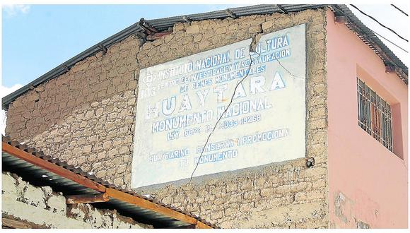 ​Desde 1907, ocho sismos fuertes sintió Huancavelica, cinco afectaron a Huaytará