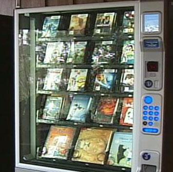 Instalan máquinas expendedoras de libros en calles de Pekín