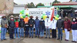 Cusco: ambulancia y balones de oxígeno a la provincia de Chumbivilcas para mejorar la respuesta en salud