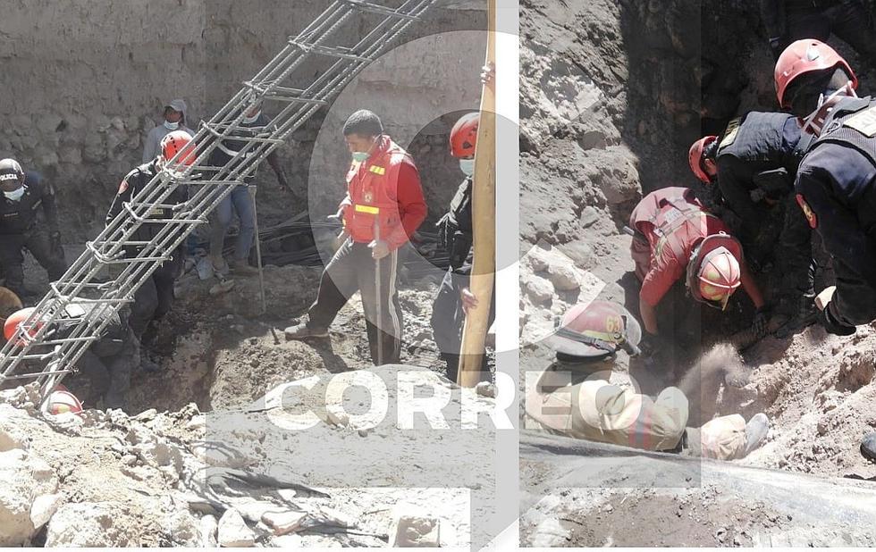 Obrero muere tras ser aplastado por una pared en Ayacucho 