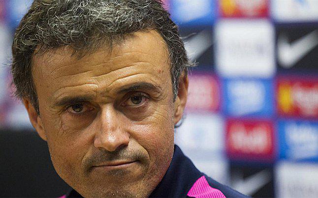 Luis Enrique: ''Es un equipo acostumbrado a jugar con la máxima presión''