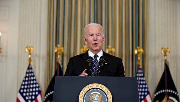 El presidente de Estados Unidos, Joe Biden, señaló estar de acuerdo con otorgar compensaciones a familias de migrantes. (Foto: EFE/EPA/Al Drago)