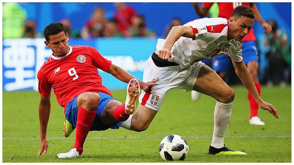 Rusia 2018: Serbia derrota a Costa Rica 1-0 y lidera el Grupo E