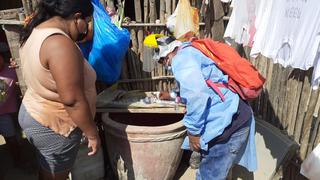 Inspectores hallan larvas de dengue en 67 viviendas del centro poblado Terela